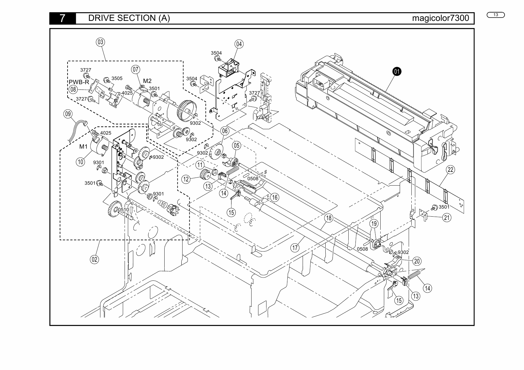 Konica-Minolta magicolor 7300 Parts Manual-3